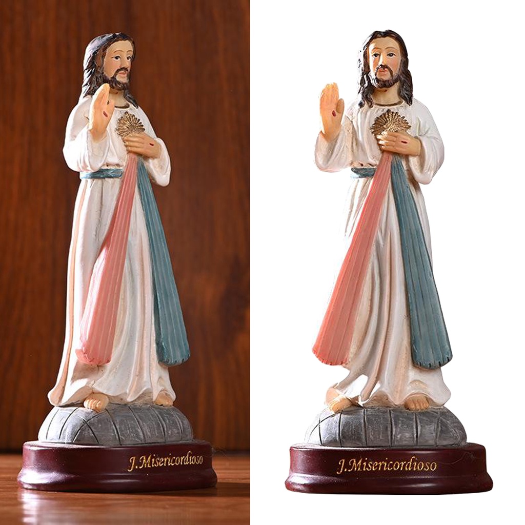 Religious Figurine Resin Jesus Statue Figure Sculpture Savior Figurine