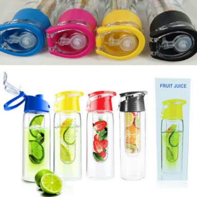 Tritan Fruit Juice Infuser Bottle 750ml Shopee Philippines