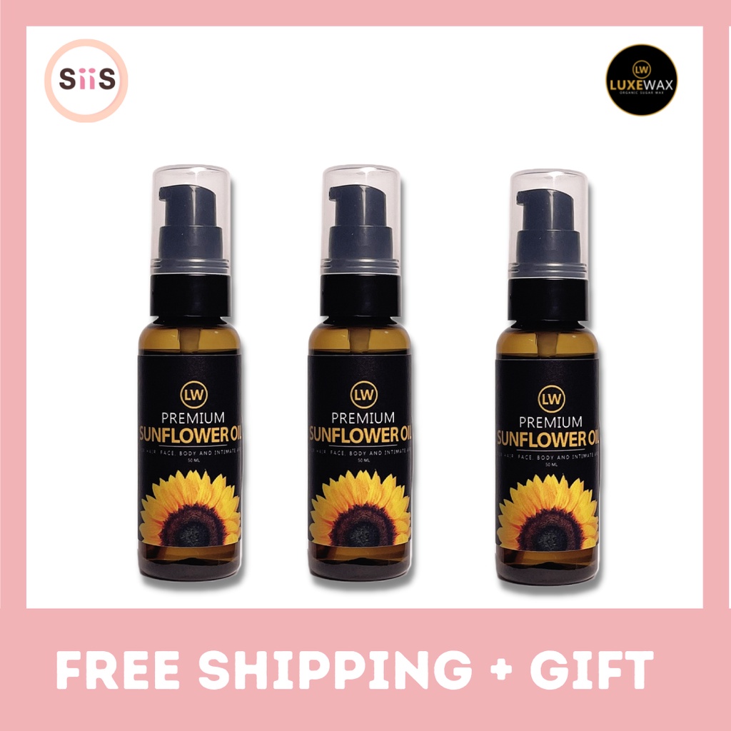 Luxewax Sunflower Oil Waxing after care Shopee Philippines