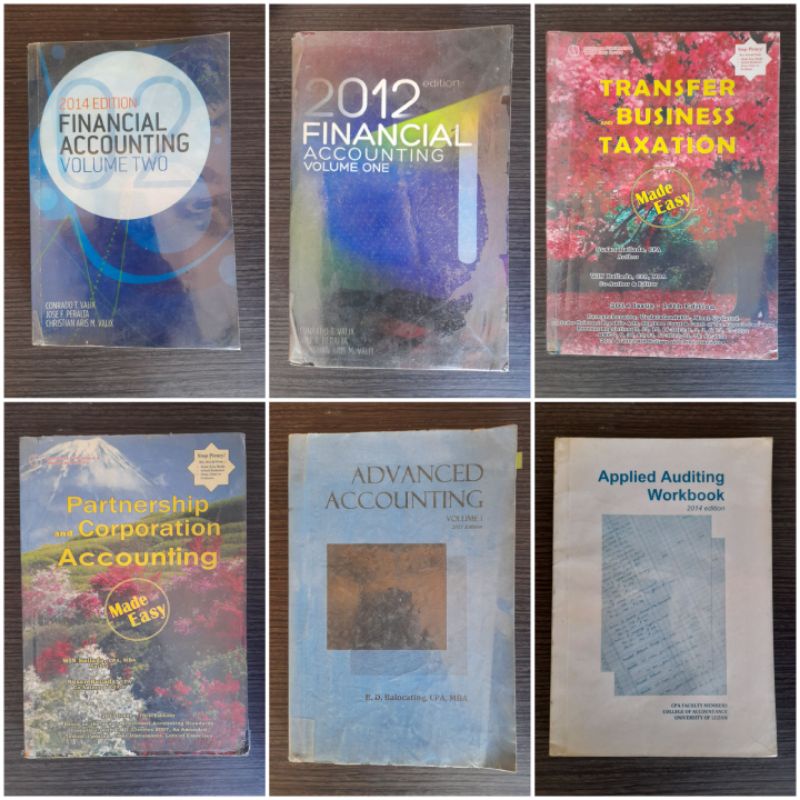 Accounting Books / Financial Accounting Vol 1 & 2 / Advanced Accounting