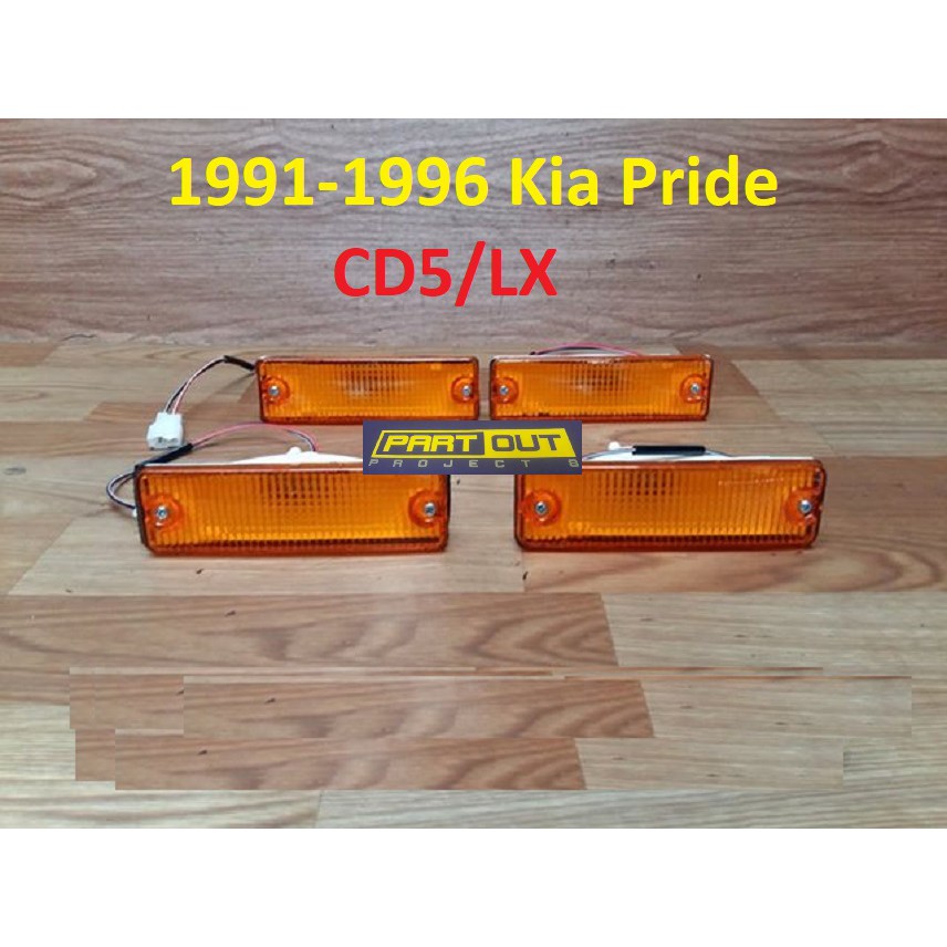 KIA PRIDE CD5 LX SEDAN BUMPER LIGHT 19911996 Shopee Philippines