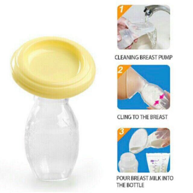 Silicone Milk Letdown Catcher Manual Breast Pump Shopee Philippines