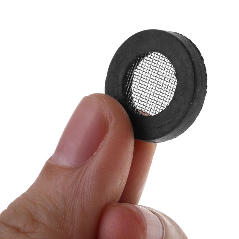 10pcs O Ring Rubber Gaskets With Net Hose Seal Washer For Shower Head