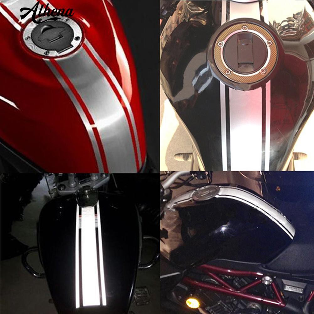 √COD 50cm Motorcycle Tank Stripe Pinstripe Decal Sticker Reflective DIY