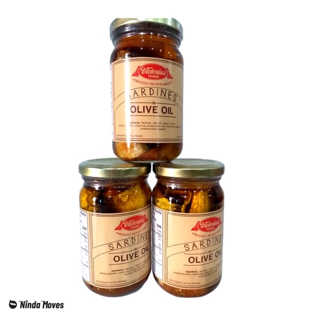 Bottled Victorias Sardines in Olive Oil (3bottles) Shopee Philippines
