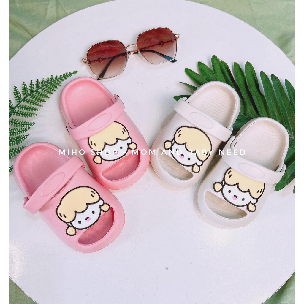 Hightoe Mules With High Bands And Foot Protection In Cute Girls