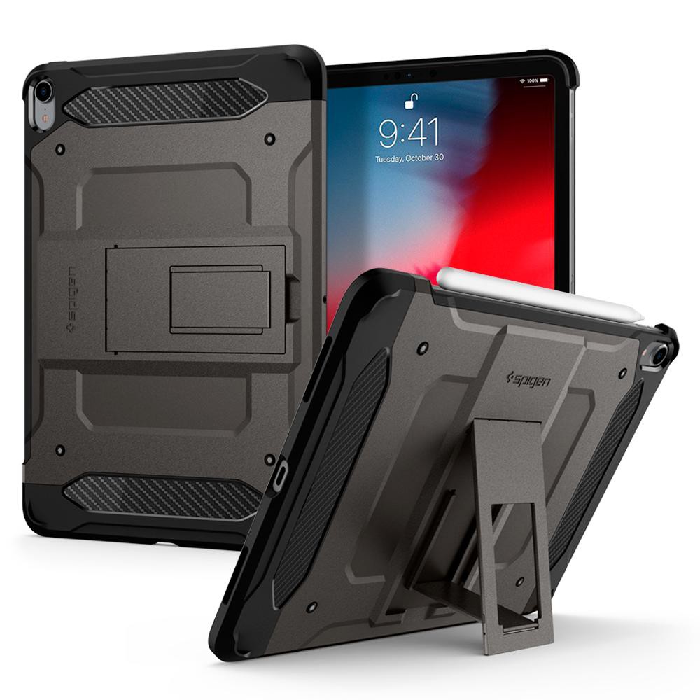 Spigen iPad Pro 11" (2018) Case Tough Armor TECH Gunmetal Shopee