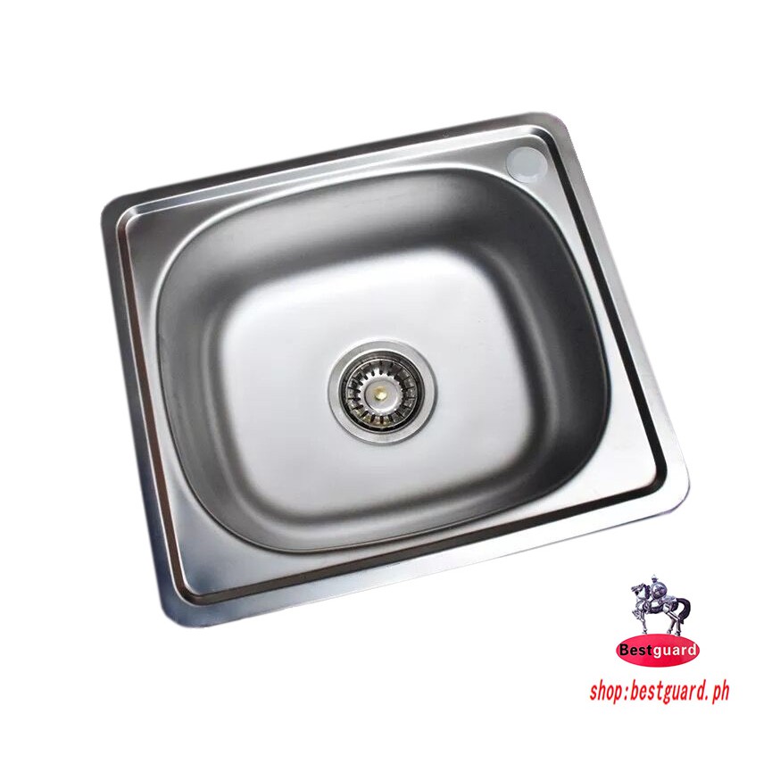 BESTGUARD B3631 STAINLESS STEEL SINK WITH FREE STRAINER Shopee