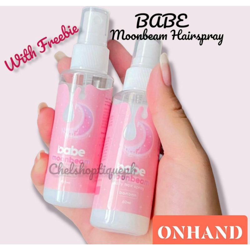 BABE MOONBEAM HAIR SPRAY moonbeam hairspray babe Shopee Philippines
