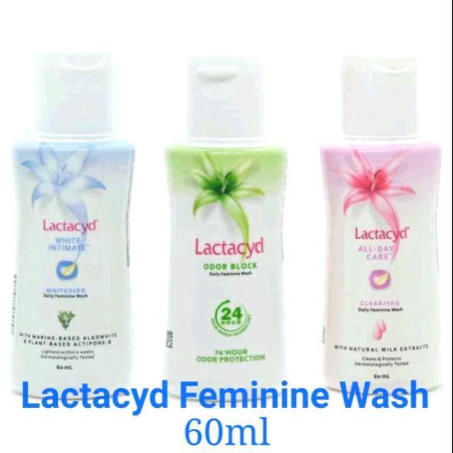 LACTACYD FEMININE WASH 60ml Shopee Philippines