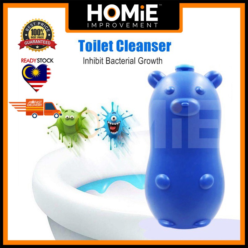 Cat Blue Bubble Toilet Cleaner Deodorant Block Chamber Pot Automatic