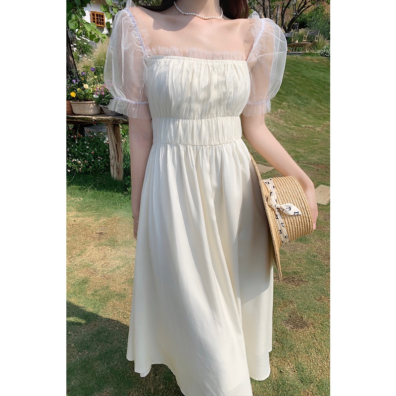 white dress graduation off shoulder dress corset trendy eyelet beige