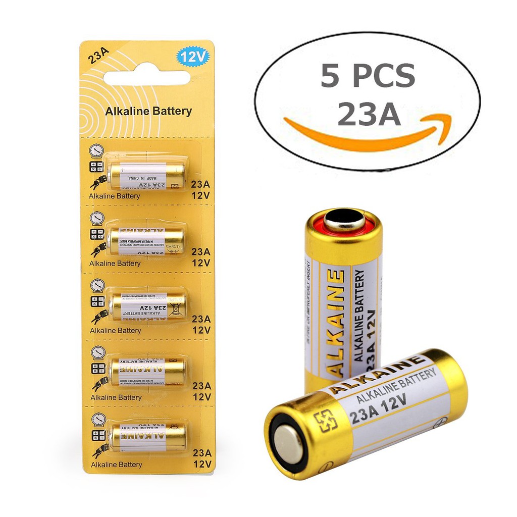 23A 12V Alkaline Battery (5Pack) Shopee Philippines