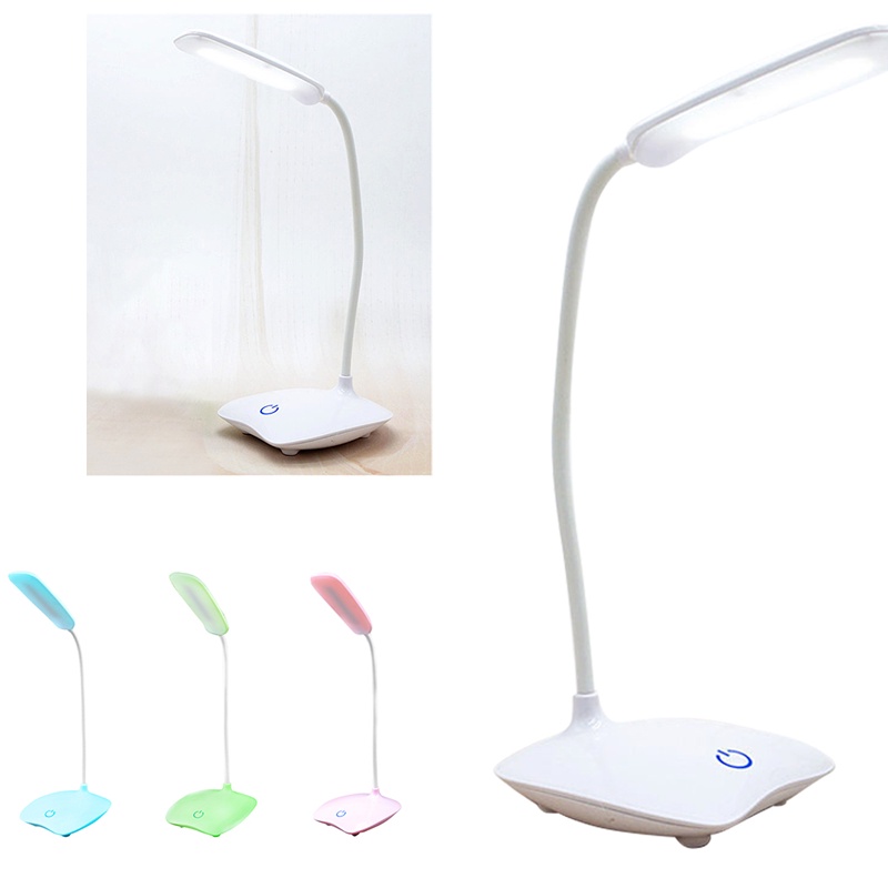 Foldable Table Lamp LED Stand Desk Lamp Rechargeable 3 Levels Brightness Study Reading study