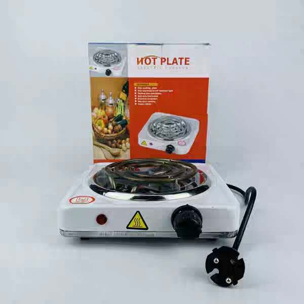 Portable Electric Stove Single Burner 1000W Hot Plate JX1010B (White