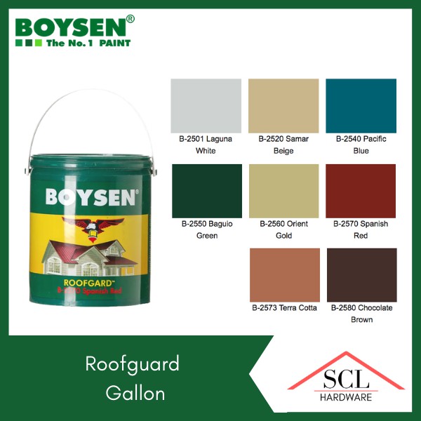 BOYSEN Roofguard Gallon 4L Shopee Philippines