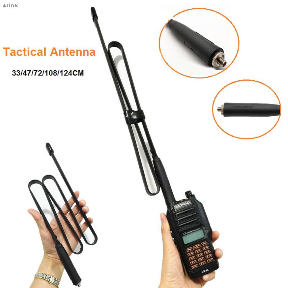 CS Tactical Antenna High Gain For Baofeng Kenwood Cignus Walkie Talkie