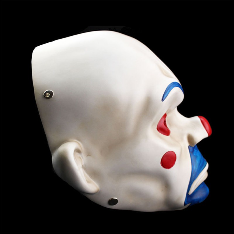 Masktakerlama High-Grade Resin Joker Bank Robber Mask Clown Dark Knight Prop Masquerade Party Fancy | Shopee Philippines 800_x_800_jpg