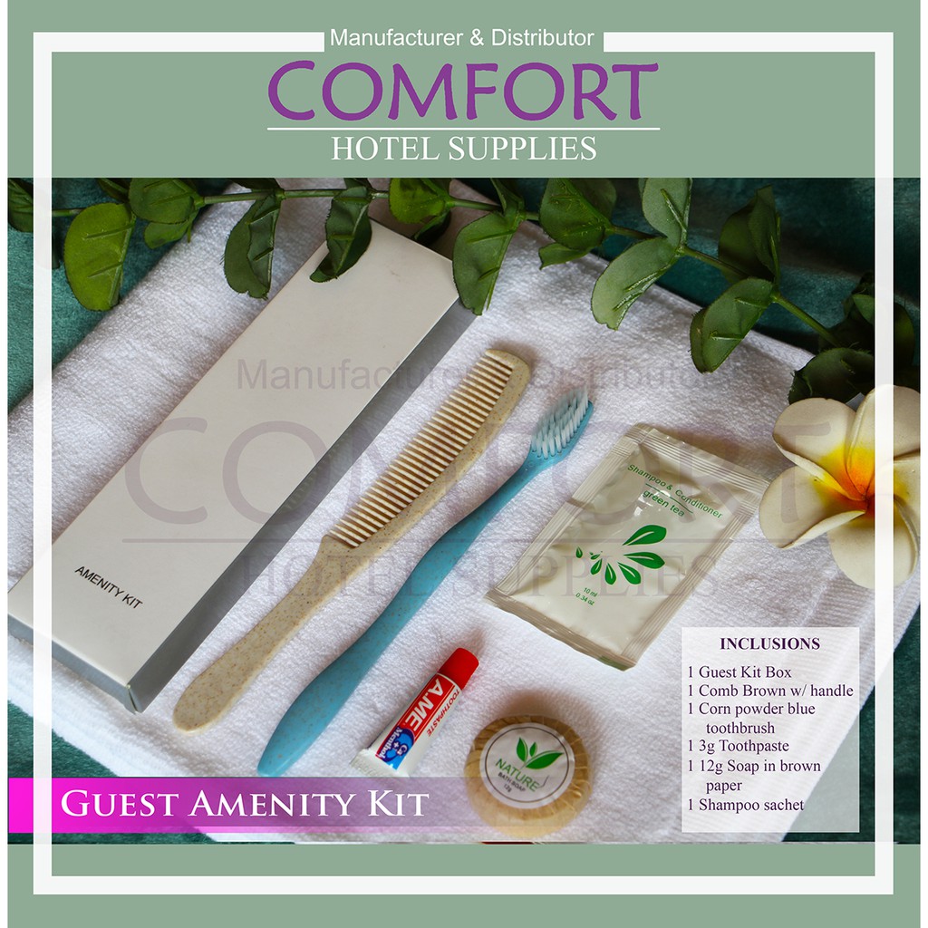 Guest Amenity Kit Hotel Supplies Amenities Shopee Philippines