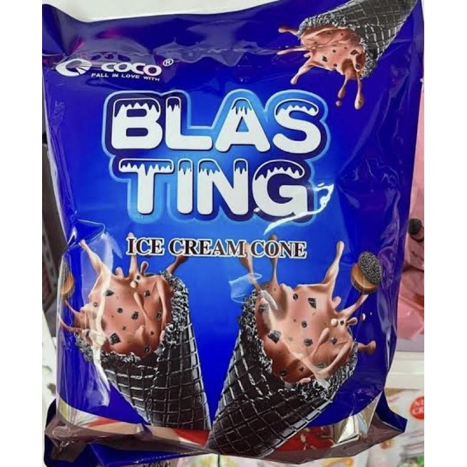 COCO Blasting Ice Cream Cone Chocolate 300 grams (Exp. August 13,2024