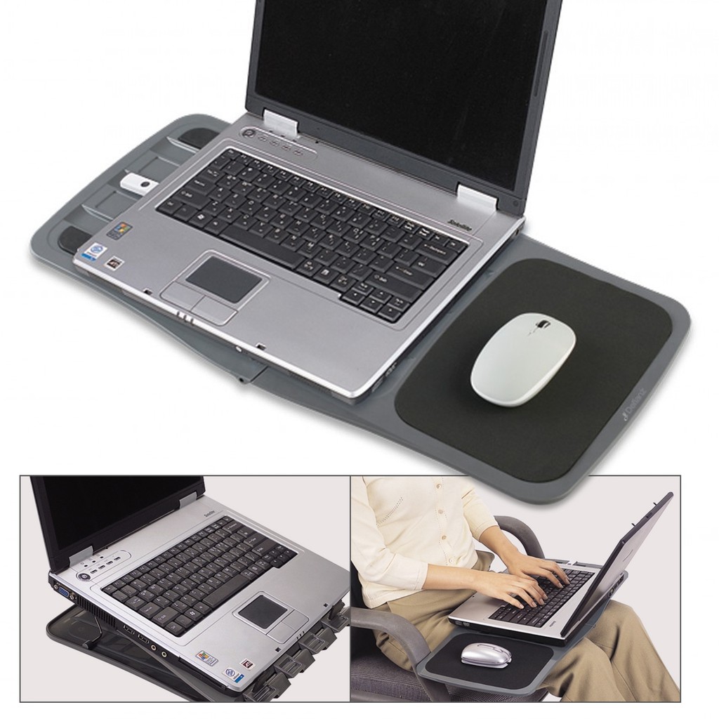 ACTTO Foldable Multifunctional Laptop Stand w/ Mouse Pad Shopee