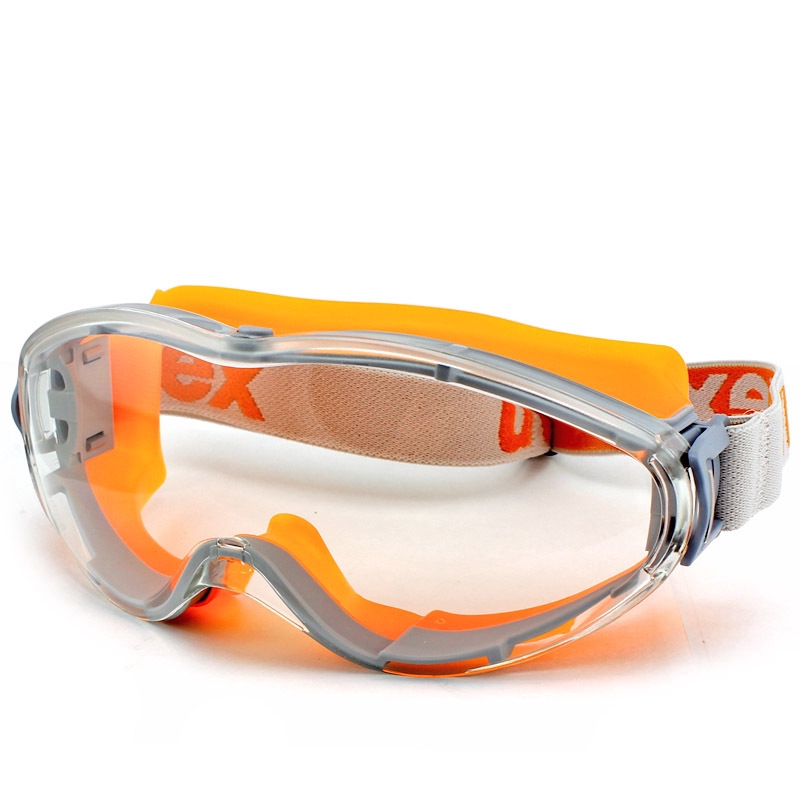UVEX Safety Goggles Fashion Orange Sporty Riding Windproof Transparent