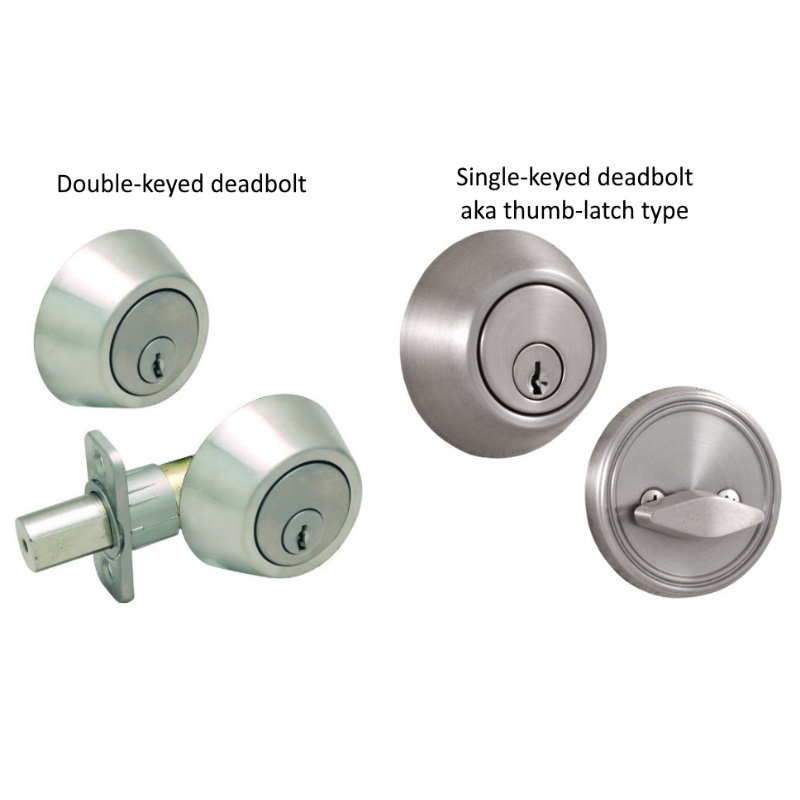 NOVA BULL Cylinder Deadbolt Lock Single/Double Cylinder [with 3pcs Keys