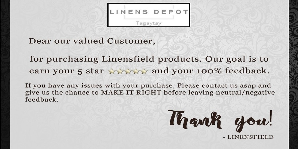 Linens Depot Tagaytay, Online Shop Shopee Philippines
