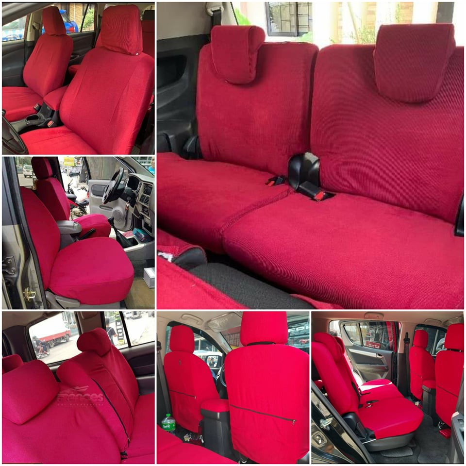 SUZUKI ERTIGA CAR SEAT COVER (culduroy na tela) Shopee Philippines
