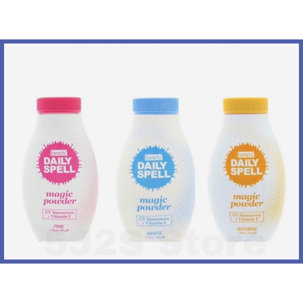 Bench Daily Spell Magic Powder 50g Shopee Philippines