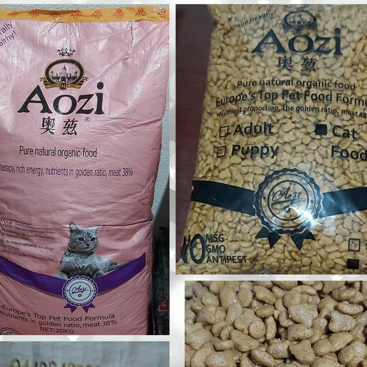 Aozi Organic Cat Dry Food 1kg Shopee Philippines