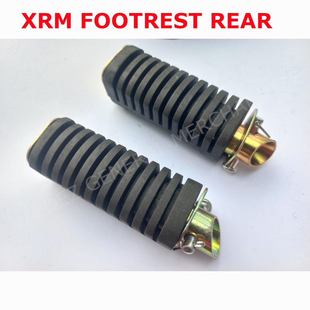 XRM 125 PASSENGER FOOTREST WITH RUBBER Shopee Philippines