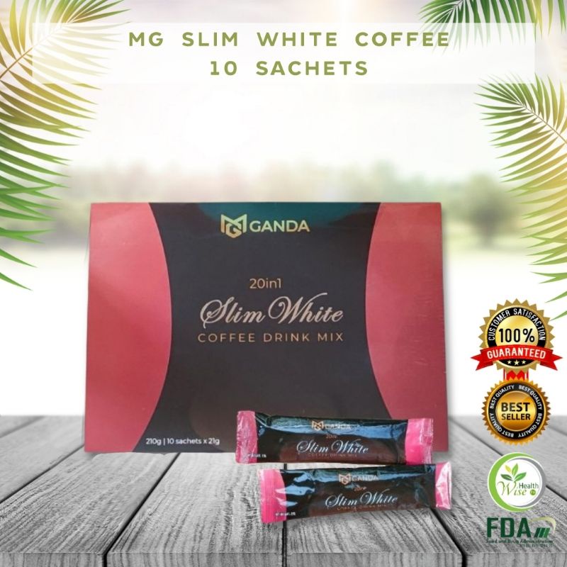 MG Coffee Slim White 20 in 1 10 Sachets Shopee Philippines