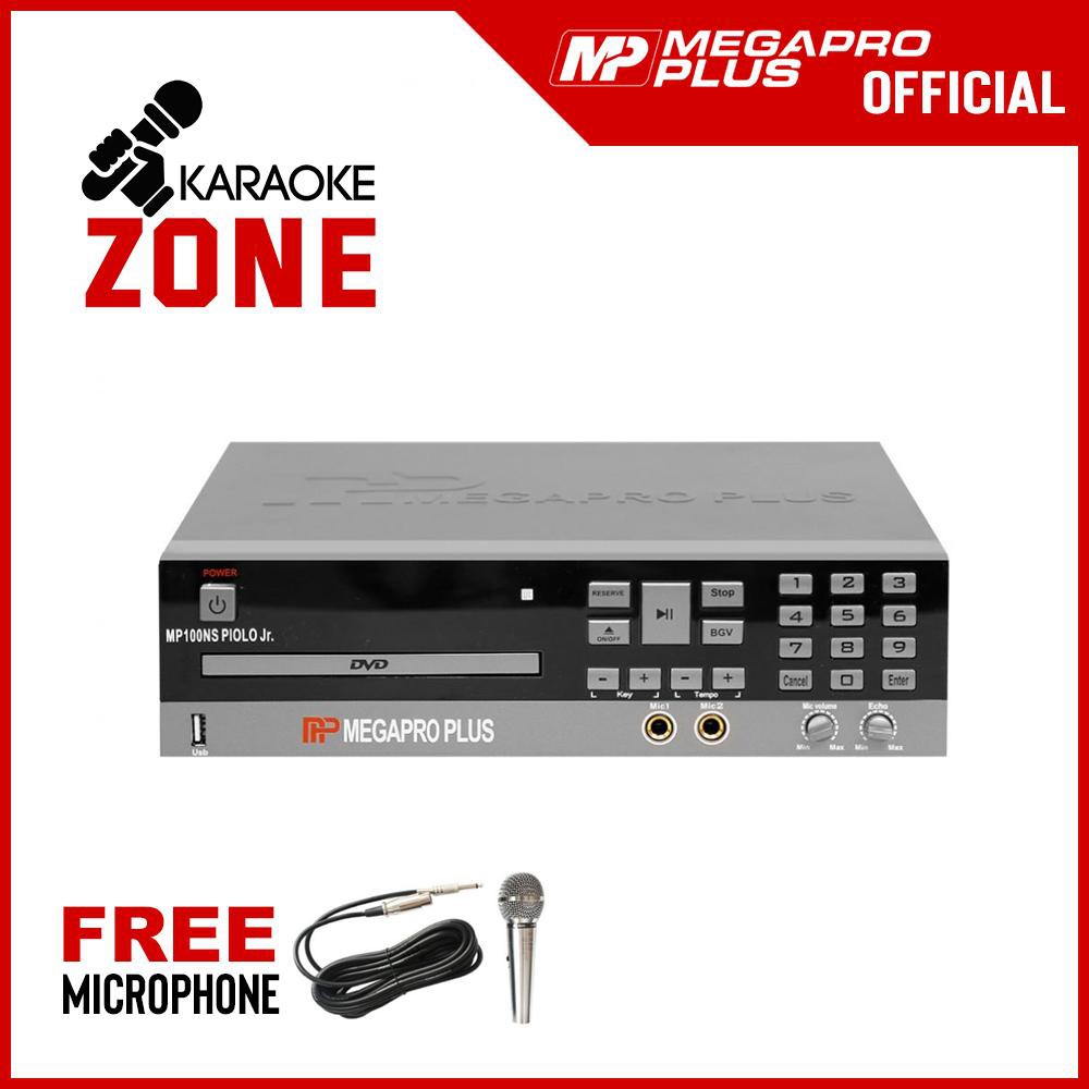 Megapro Plus Karaoke Player MP100NS Piolo Jr with Free Wired Microphone