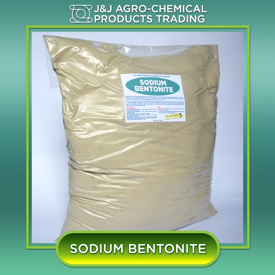 5 Kg. High Quality Sodium Bentonite / Pond Sealant Bentonite Shopee
