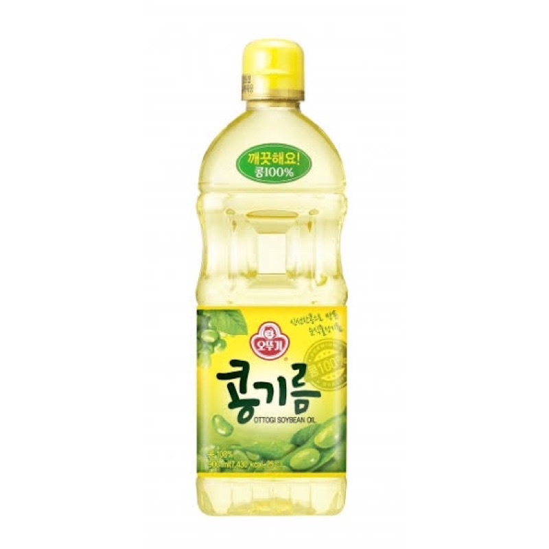 OTTOGI SOYBEAN OIL COOKING OIL KOREAN COOKING OIL 900mL 1.8L Shopee