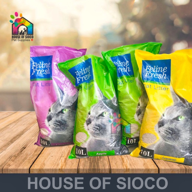 Feline Fresh Cat Litter 10L Shopee Philippines