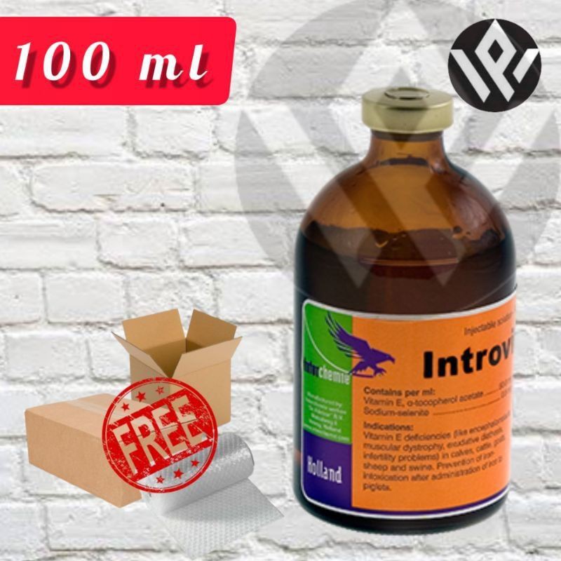 Introvit E SELEN 100 ml Vitamin E + Selenium Immune And Reproduction