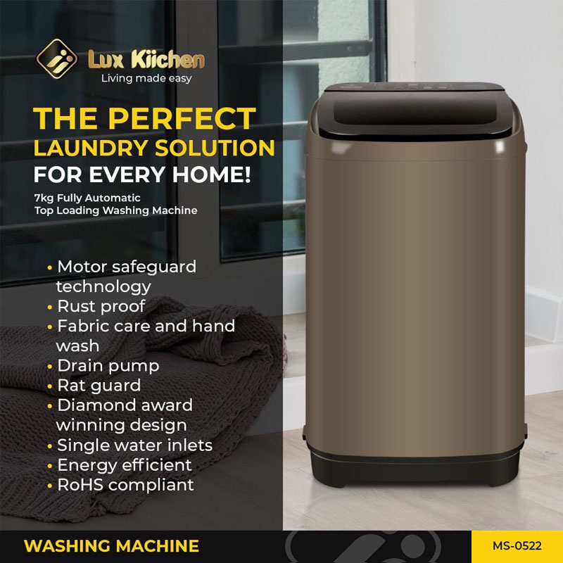 Lux Kiichen Automatic Washing Machine Shopee Philippines