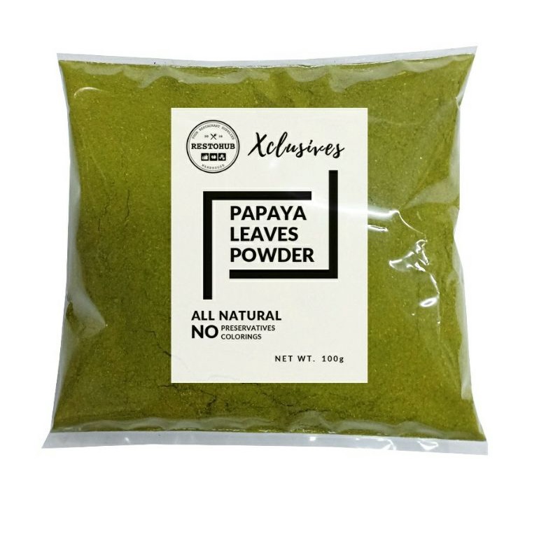 papaya leaf powder 100g Shopee Philippines
