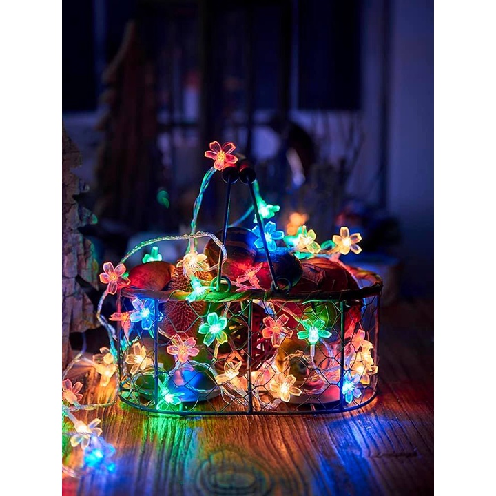 Flower Christmas Light with Sounds (50 Lighth Led) Shopee Philippines