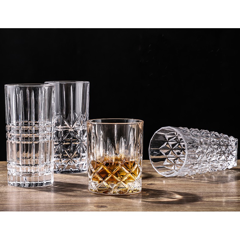 DELISOGA ️ 340ML glass leadfree glass beverage glass whiskey glass