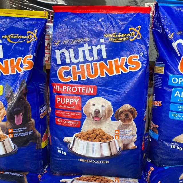 Nutri Chunks HiProtein Puppy repacked Shopee Philippines