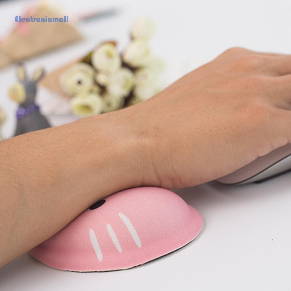 ElectronicMall01* Cartoon Cat Silicone Wrist Rest Mouse Pad Desktop PC