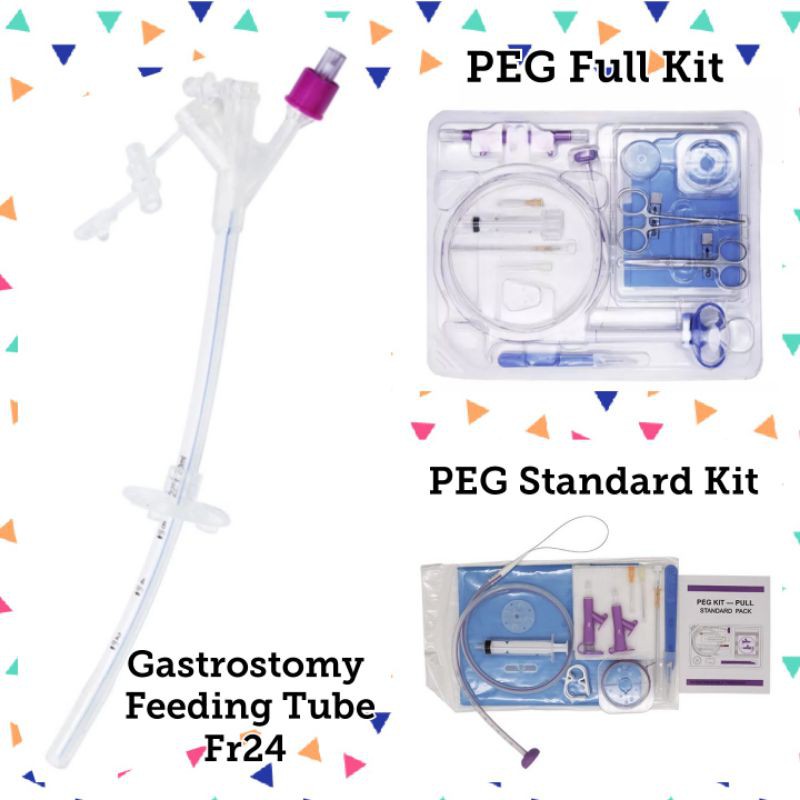 PEG Tube Kit Percutaneous Endoscopic Gastrostomy Tube ( Standard Kit or
