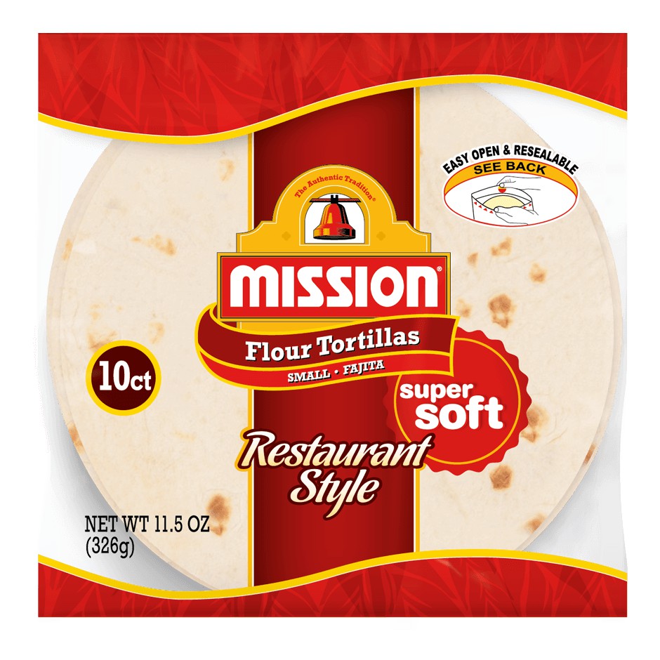 Mission Soft Flour Tortilla Wrap Soft Tacos Burittos Shopee Philippines