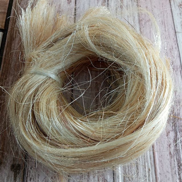 Raw Abaca Fiber Manila Hemp 100g Shopee Philippines