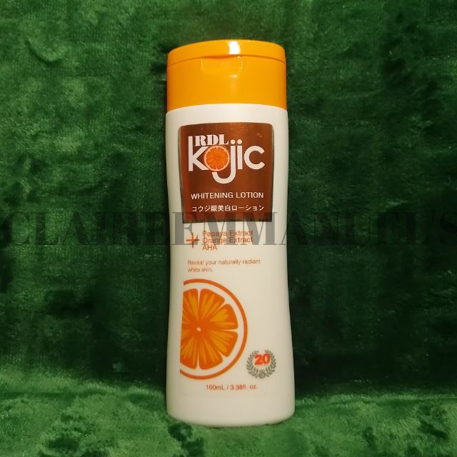 RDL KOJIC WHITENING LOTION 100mL Shopee Philippines