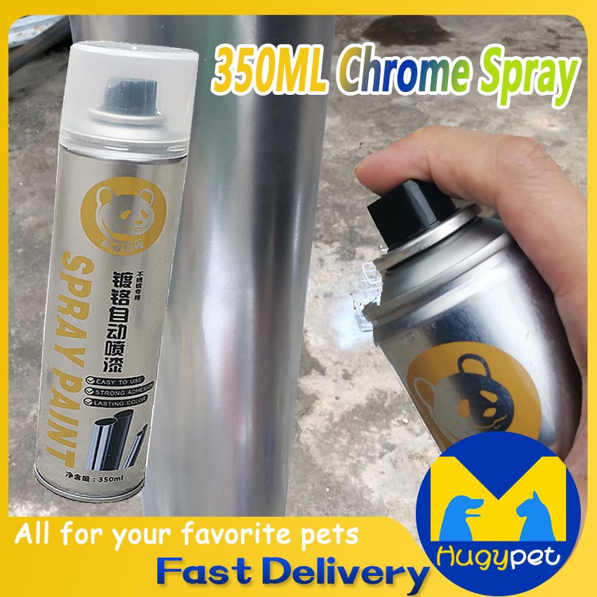350ml Chrome Paint Spray Rust Remover Surface Crome Paint Car