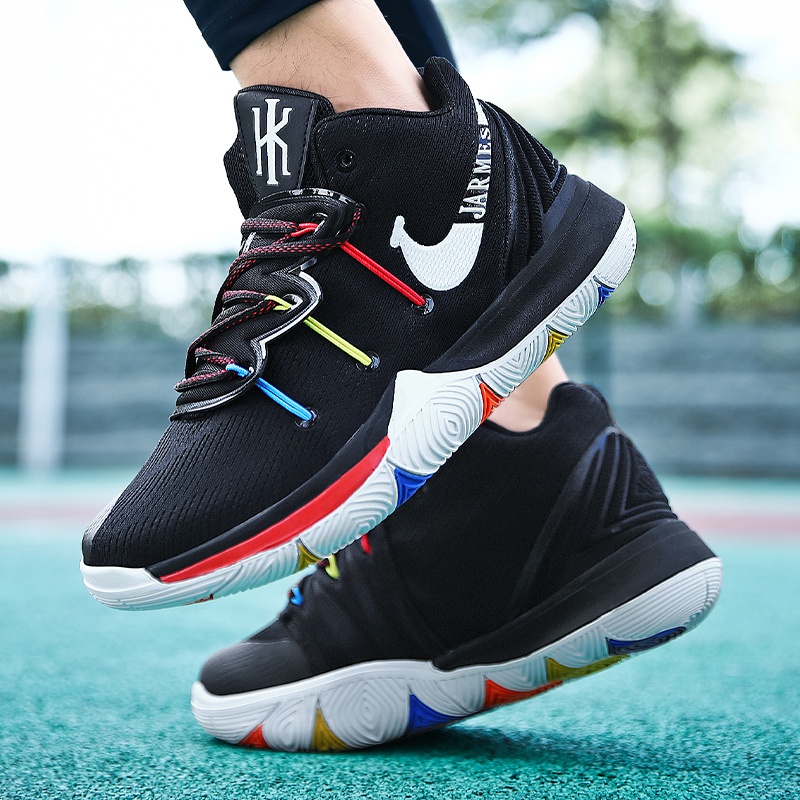 Kyrie 5 X High Cut basketball shoes with spike for Men's Shoes (4145